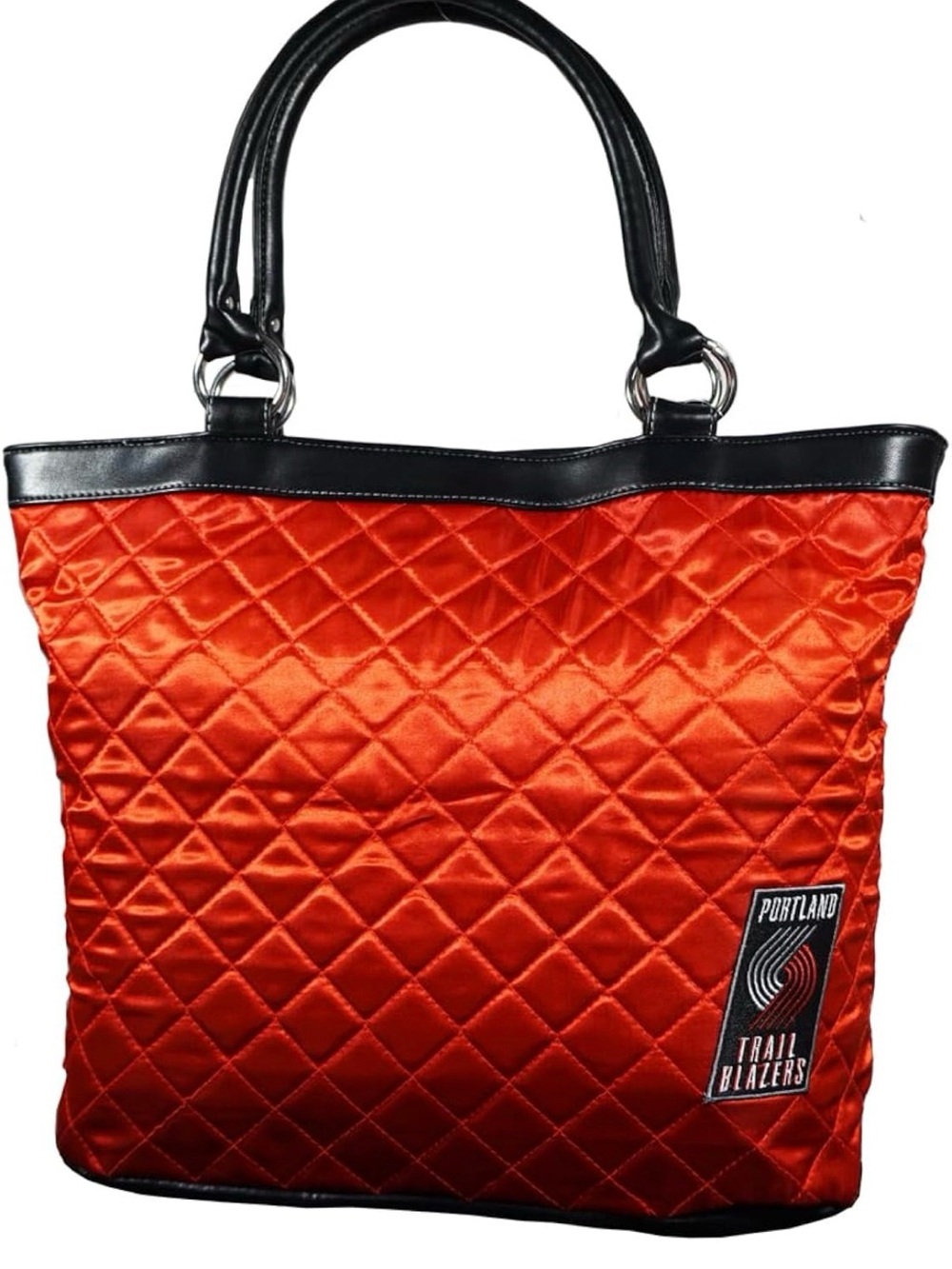 Portland Trail Blazers - Red Quilted Tote Bag Purse